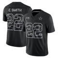 #12 Roger Staubach Black 2026 Salute to Service Stitched Jersey Front View - Gift for Him