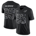 #85 Trey McBride Black 2026 Salute to Service Stitched Jersey Front View - Game Day Essential