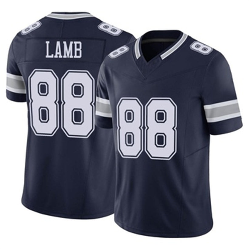2026-2027 Brock Purdy Jerseys Caleb Downs CeeDee Lamb Dak Prescott Christian McCaffrey George Kittle Fred Warner Mike Evans Nick Bosa Patrick Mahomes Travis Kelce Kenneth Walker III George Pickens DeMarvion Overshown Jersey Mens Womens Youth Kids