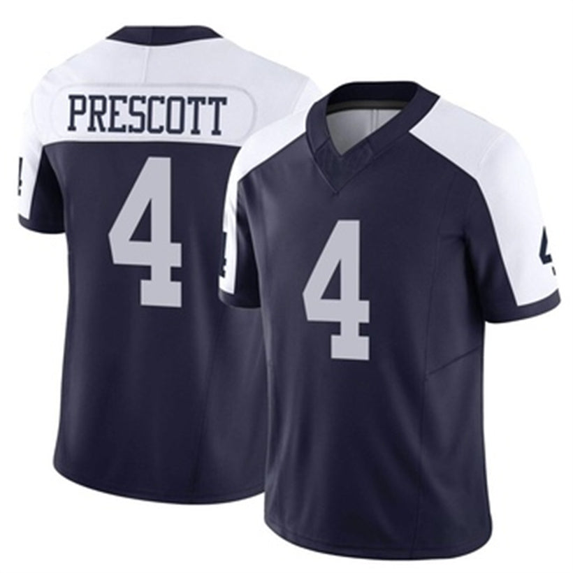 2026-2027 Brock Purdy Jerseys Caleb Downs CeeDee Lamb Dak Prescott Christian McCaffrey George Kittle Fred Warner Mike Evans Nick Bosa Patrick Mahomes Travis Kelce Kenneth Walker III George Pickens DeMarvion Overshown Jersey Mens Womens Youth Kids