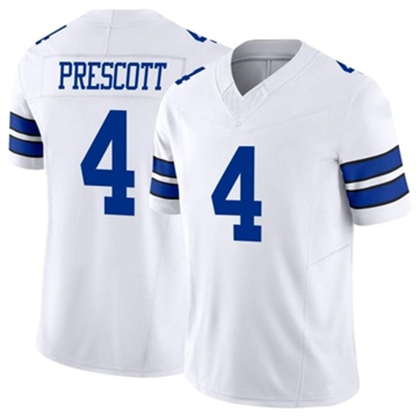2026-2027 Brock Purdy Jerseys Caleb Downs CeeDee Lamb Dak Prescott Christian McCaffrey George Kittle Fred Warner Mike Evans Nick Bosa Patrick Mahomes Travis Kelce Kenneth Walker III George Pickens DeMarvion Overshown Jersey Mens Womens Youth Kids