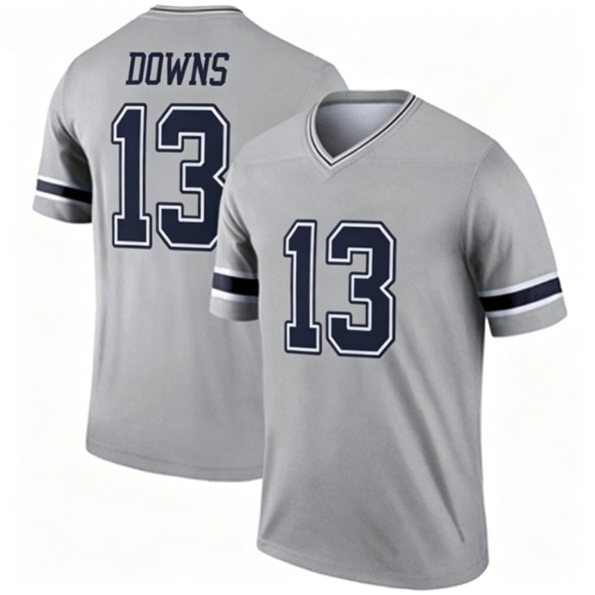 2026-2027 Brock Purdy Jerseys Caleb Downs CeeDee Lamb Dak Prescott Christian McCaffrey George Kittle Fred Warner Mike Evans Nick Bosa Patrick Mahomes Travis Kelce Kenneth Walker III George Pickens DeMarvion Overshown Jersey Mens Womens Youth Kids