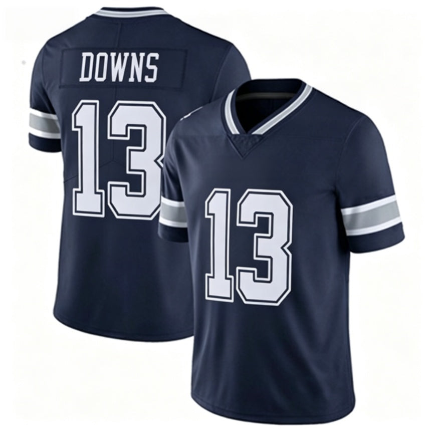 2026-2027 Brock Purdy Jerseys Caleb Downs CeeDee Lamb Dak Prescott Christian McCaffrey George Kittle Fred Warner Mike Evans Nick Bosa Patrick Mahomes Travis Kelce Kenneth Walker III George Pickens DeMarvion Overshown Jersey Mens Womens Youth Kids