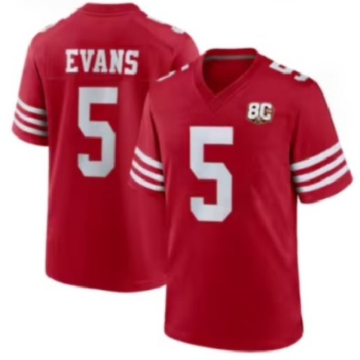 2026-2027 Brock Purdy Jerseys Caleb Downs CeeDee Lamb Dak Prescott Christian McCaffrey George Kittle Fred Warner Mike Evans Nick Bosa Patrick Mahomes Travis Kelce Kenneth Walker III George Pickens DeMarvion Overshown Jersey Mens Womens Youth Kids
