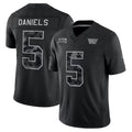 #5 Jayden Daniels First Game Memory 2026 Salute to Service Stitched Jersey Starter Pick