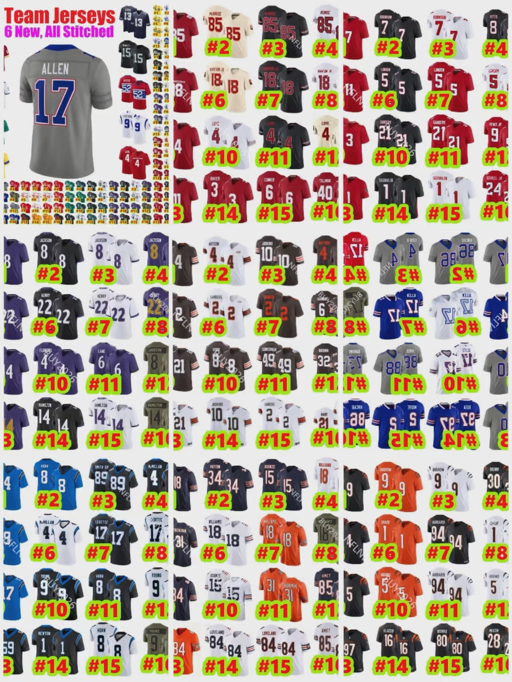2026-2027 Brock Purdy Jerseys Caleb Downs CeeDee Lamb Dak Prescott Christian McCaffrey George Kittle Fred Warner Mike Evans Nick Bosa Patrick Mahomes Travis Kelce Kenneth Walker III George Pickens DeMarvion Overshown Jersey Mens Womens Youth Kids